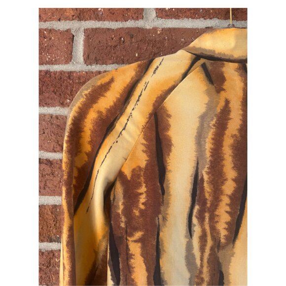 Vintage Speedo Tiger Stripe Shirt M - Picture 6 of 9